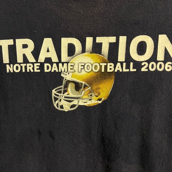 Vintage Notre Dame Tradition Shirt-16/18 - Picture 3 of 6